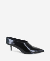 Kenneth Cole Shop Linxie Black Patent Kitten Heel Pump | Kenneth Cole | BLACK PATENT