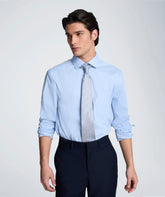 Kenneth Cole REACTION - Slim Fit Flex Stretch Dress Shirt | BLUE STRIPE