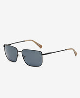 Kenneth Cole Square Titanium Sunglasses | BLACK
