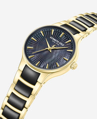 Kenneth Cole Classic Two Tone Bracelet Watch | TT BLACK/GOLD