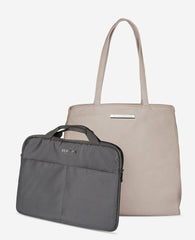 Kenneth Cole Shop Marley Tote Bag with Removable Laptop Sleeve, Taupe | KC | TAUPE