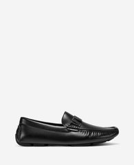 Kenneth Cole REACTION - Stan Band Driving Loafers for Men, Black | KC | BLACK