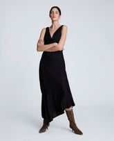 Kenneth Cole Asymmetrical Hem Cowl Neck Dress – Black | Kenneth Cole | BLACK