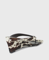 Kenneth Cole Shop Susannah Brown Calf Hair Wedge Sandal | Kenneth Cole | BROWN MULTI HAIRCALF