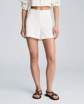 Kenneth Cole Pull On Short | PURE WHITE