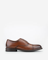 Kenneth Cole REACTION - Lawstin Cap Toe Oxford Shoes for Men, Tan | KC | TAN