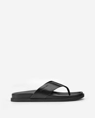 Kenneth Cole Worly Leather Sandal | BLACK LEATHER