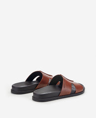 Kenneth Cole Willy Leather Sandal | COGNAC LEATHER
