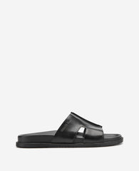 Kenneth Cole Willy Leather Sandal | BLACK LEATHER