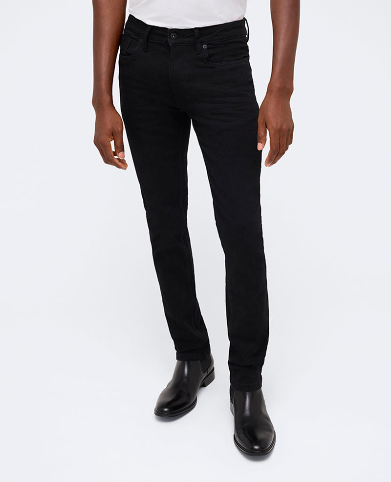 Kenneth Cole Men's Slim-Fit Recycled Denim Jeans – Black | Kenneth Cole | WATTS - BLACK
