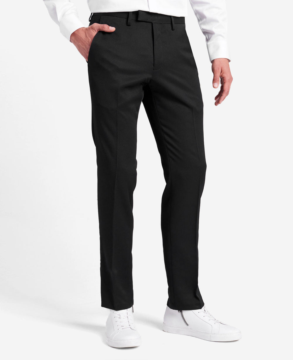 Kenneth Cole Shop Urban Heather Slim-Fit Dress Pant, Black | Kenneth Cole | BLACK