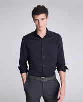 Kenneth Cole Buy Men's REACTION Slim-Fit Button-Down Dress Shirt, Black | BLACK