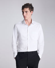 Kenneth Cole Buy Men's REACTION Slim-Fit Button-Down Dress Shirt, White | WHITE