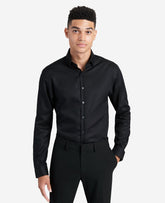 Kenneth Cole Shop Slim-Fit Stretch Dress Shirt – Black | Kenneth Cole | BLACK