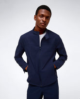 Kenneth Cole Navy Utility Jacket – Water-Resistant & Stretch Fit | KC | NAVY