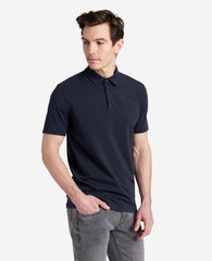 Kenneth Cole Shop Navy Performance Polo – Stretch Cotton Comfort | KC | NAVY