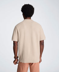 Kenneth Cole Sweater Polo | TAN MIX