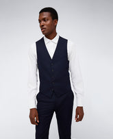 Kenneth Cole Navy Slim-Fit Suit Vest – Kenneth Cole Reaction Ready Flex | NAVY