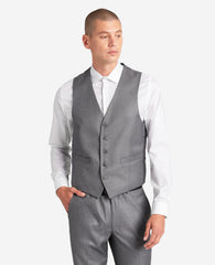 Kenneth Cole Shop Light Grey Slim-Fit Vest for Men: Kenneth Cole Reaction | LIGHT GREY