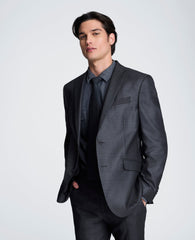 Kenneth Cole Shop Gunmetal Slim-Fit Suit Jacket for Men – Kenneth Cole | GUNMETAL