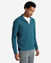Kenneth Cole Shop Quarter-Zip Knit Pullover in Blue – Kenneth Cole Sport | MEDIUM BLUE