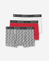Kenneth Cole Shop 3-Pack Stretch Boxer Briefs – Red/Grey | Kenneth Cole | RED/HEATHER GREY/HEATHER LIGHT GREY