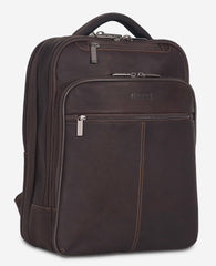 Kenneth Cole Colombian Leather Backpack | BROWN