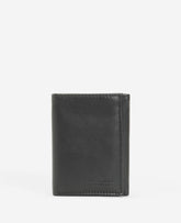 Kenneth Cole Shop Eugene TECHNI-COLE Leather Trifold Wallet, Black | KC | BLACK