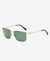 Kenneth Cole Square Titanium Sunglasses | GOLD