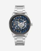 Kenneth Cole Shop Skeleton Automatic Silver Bracelet Watch | Kenneth Cole | SILVER
