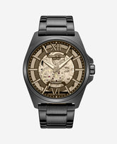 Kenneth Cole Shop Men’s Skeleton Automatic Bracelet Watch, Neutral | KC | BLACK