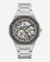 Kenneth Cole Men’s Octagonal Skeleton Watch – Gunmetal | Kenneth Cole | GUN SILVER