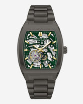 Kenneth Cole Shop Men’s Curved Skeleton Watch, Green Dial | Kenneth Cole | GUN