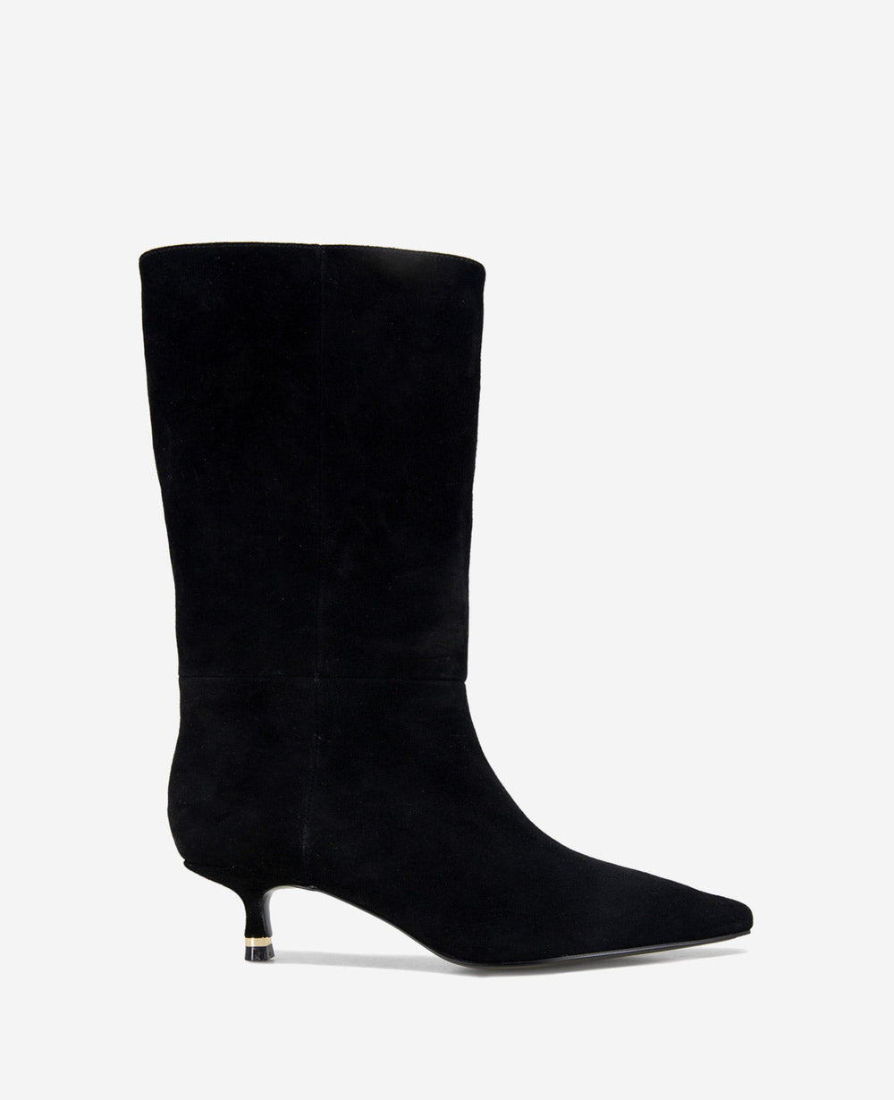 Kenneth Cole Meryl Suede Bootie | BLACK SUEDE