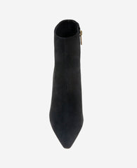 Kenneth Cole Shop Quincy Suede Heel Ankle Bootie in Black | Kenneth Cole | BLACK SUEDE