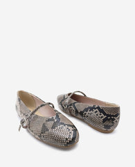 Kenneth Cole Shop Magnolia Snakeskin Ballet Flat – Taupe | Kenneth Cole | TAUPE SNAKE