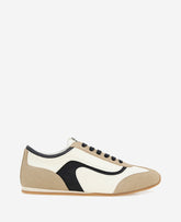 Kenneth Cole Shop Alma Cream & Black Leather Sneaker – Kenneth Cole | CREAM/BLACK LEATHER