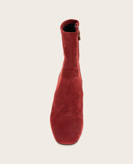 Kenneth Cole Shop Gentle Souls Ella Burnt Red Suede Bootie | Kenneth Cole | BURNT RED