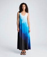Kenneth Cole Buy Women's Long Slip Dress – Lake Blue Multi | Kenneth Cole | LAKE BLUE MULTI
