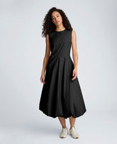 Kenneth Cole Bubble Hem Midi Dress | BLACK