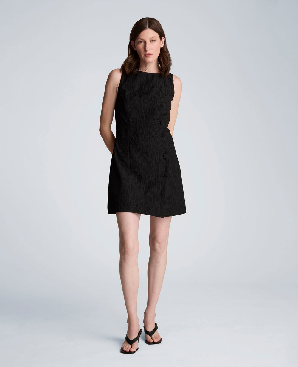 Kenneth Cole Shop Boat Neck Sheath Mini Dress – Black | Kenneth Cole | BLACK
