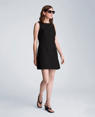 Kenneth Cole Shop Boat Neck Sheath Mini Dress – Black | Kenneth Cole | BLACK