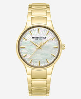 Kenneth Cole Classic Gold Tone Bracelet Watch | GOLD