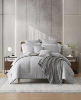Kenneth Cole Abstract Texture Comforter Set | GREY
