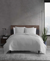 Kenneth Cole Washed Channel Quilt Set | GREY