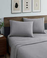 Kenneth Cole Solid Cationic Sheet Set | GREY