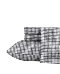 Kenneth Cole Sketchy Check Sheet Set | CHARCOAL