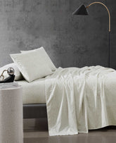 Kenneth Cole Chill Flowers Sheet Set | BEIGE