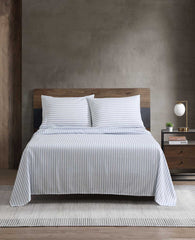 Kenneth Cole Arrow Stripe Sheet Set | BLUE