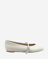 Kenneth Cole Shop Magnolia Leather Ballet Flat in Ecru | Kenneth Cole | ECRU LEATHER